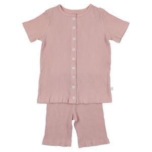 Pouf Baby's Ribbed Cardi Set
